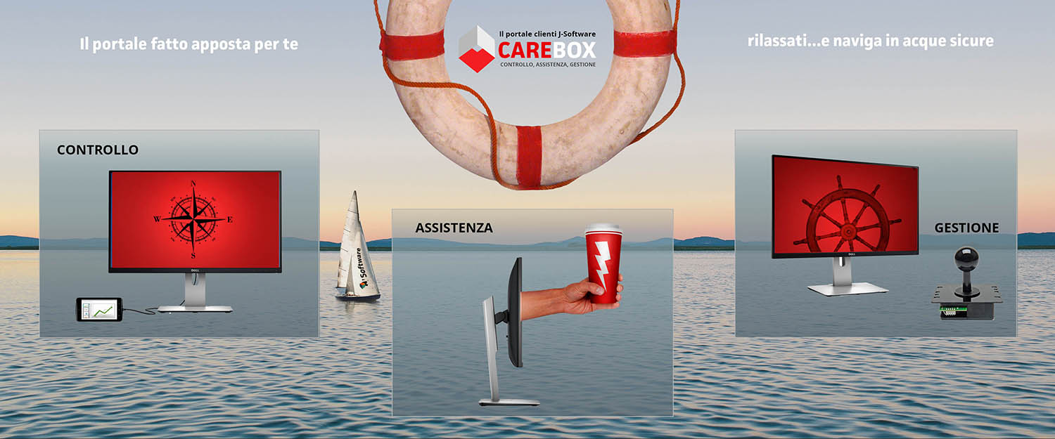 carebox_portale clienti e rivenditori J-Software